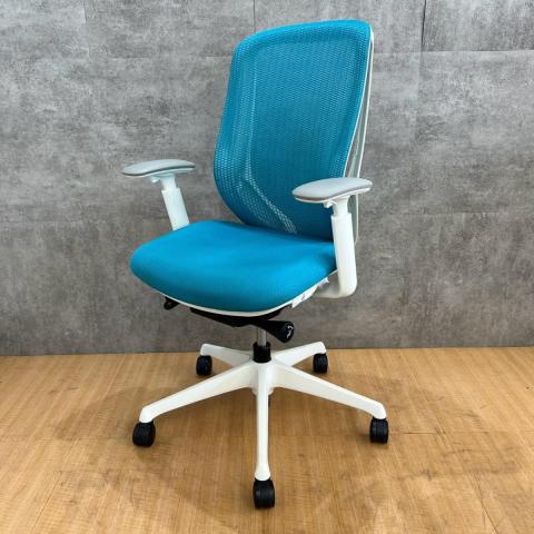【中古】シルフィーメッシュ C685XW FMR6 オカムラ（okamura） 肘付ハイバックチェア