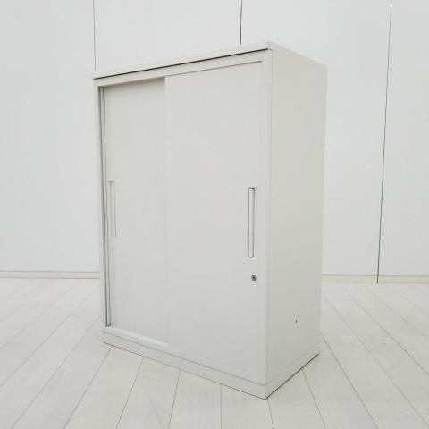【中古】TF  イナバ（INABA) ローキャビネット／引き違い