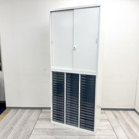 【中古】レクトライン 4B413YZA75/4B03ASZA75 オカムラ（okamura） ハイキャビネット／その他