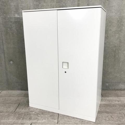 【中古】レクトライン  オカムラ（okamura） ローキャビネット／両開き