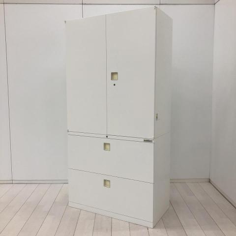 【中古】レクトライン  オカムラ（okamura） ハイキャビネット／その他