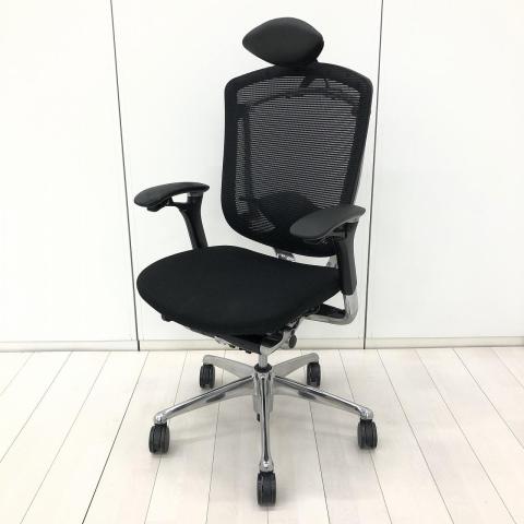 【中古】コンテッサチェア  オカムラ（okamura） 肘付ハイバックチェア