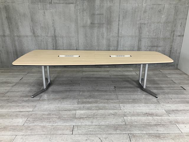 【中古】ラティオ 4L289B 6033 オカムラ（okamura） ミーティングテーブル（会議机）