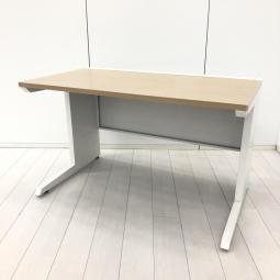 【安心の国内メーカー!スタンダードでオシャレなオフィスデスク!】■イトーキ(ITOKI)製 CZRシリーズ 平机 引き出しなし W1200×D700㎜ ■天板:木目ナチュラル/ホワイト