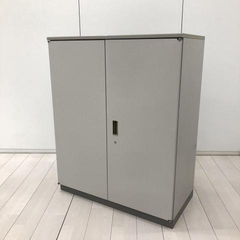 【中古】シンライン HTM-109HSS-WE イトーキ（ITOKI） ローキャビネット／両開き