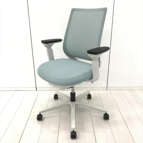 【中古】ミトラシリーズ C04F-WW-1 コクヨ（KOKUYO） 肘付ハイバックチェア