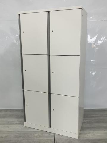 【中古】SWシリーズ  オカムラ（okamura） 6人用パーソナルロッカー