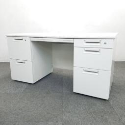 【5台入荷】様々なお客様より問い合わせ殺到の大人気両袖机が入荷しました！プラス　LEED　収納　引き出し　デスク　オフィス　豊中　吹田　三国　十三　北摂　大阪