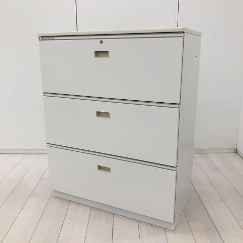 【中古】シンライン HTM-109AAS-W9 イトーキ（ITOKI） ローキャビネット／ラテラル