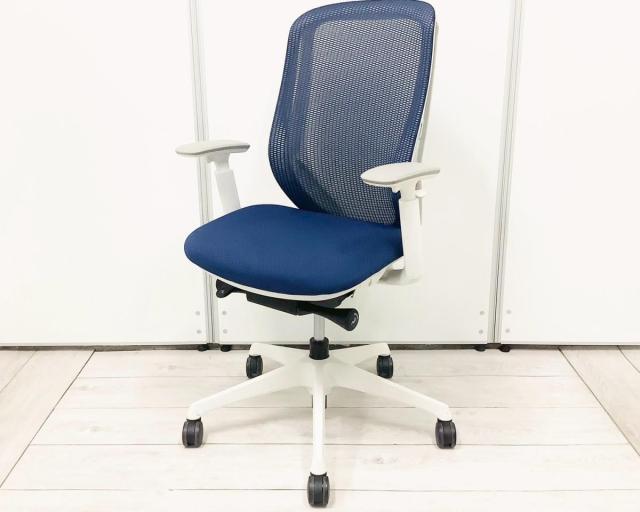 【中古】シルフィーメッシュ C685XW-FMP3 オカムラ（okamura） 肘付ハイバックチェア