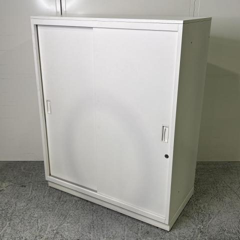 【中古】グロウビックⅣ JH-GU109F クロガネ ローキャビネット／引き違い