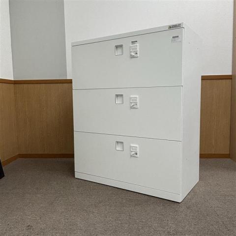 【中古】レクトライン  オカムラ（okamura） ローキャビネット／ラテラル