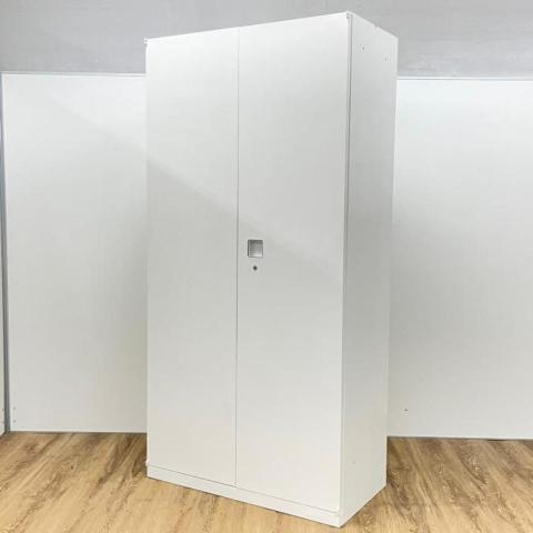 【中古】レクトライン  オカムラ（okamura） ハイキャビネット／両開き