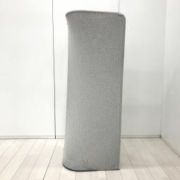 【あると便利！自立式ローパーティション！】　■コクヨ（KOKUYO）製　パーティション　間仕切り　ローパーティション　衝立パネル　■W830×H1600㎜　■ニット素材　■グレー　【CU】【関東倉庫在庫品】【弊社使用欄：A01086777】