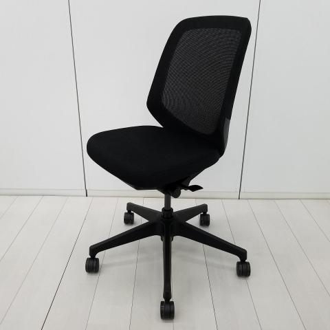 【中古】ノート KJ-180JV-T1T1 イトーキ（ITOKI） 肘無ローバックチェア