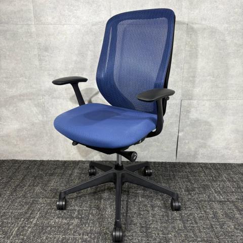 【中古】シルフィーメッシュ  オカムラ（okamura） 肘付ハイバックチェア