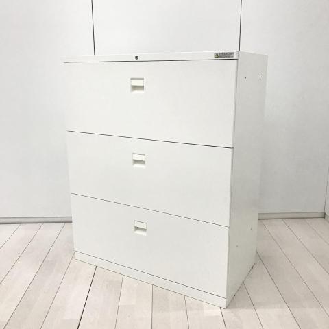 【中古】SAデュオライン 4B3SZC ZA75 オカムラ（okamura） ローキャビネット／ラテラル