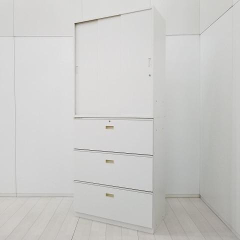 【中古】シンライン HTM-109RS-W9 / HTM-109AAS-W9 イトーキ（ITOKI） ハイキャビネット／その他