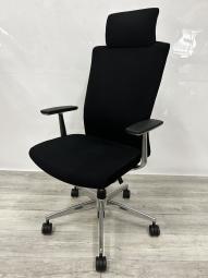 【在庫入替セール】ヘッドレスト付きOAチェアが入荷しました！！　コクヨ　プント　肘付き　ブラック　#岐阜#愛知#三重#静岡