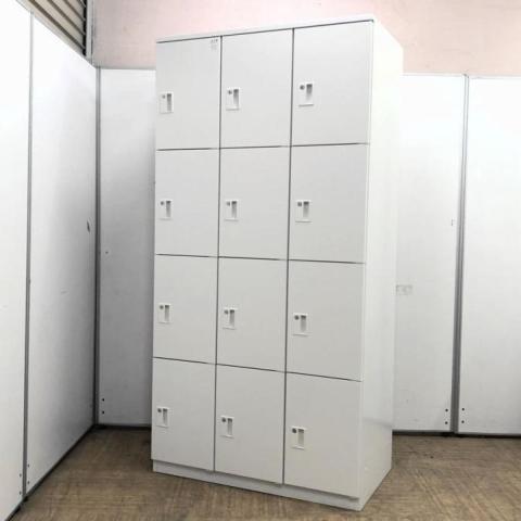 【中古】LB HLB-9834SSN-W9 イトーキ（ITOKI） 12人用更衣ロッカー