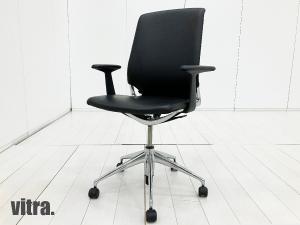 vitra/ヴィトラ　MEDA/メダ キャスターチェア　本革　アルベルト・メダ