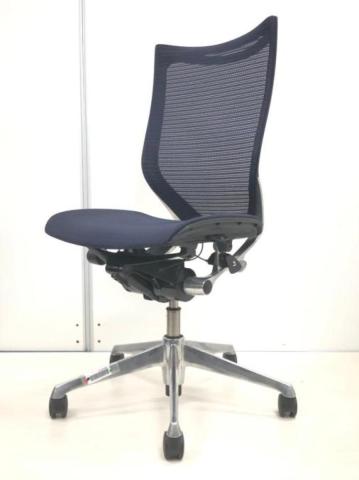 【中古】バロンメッシュチェア  オカムラ（okamura） 肘無ハイバックチェア