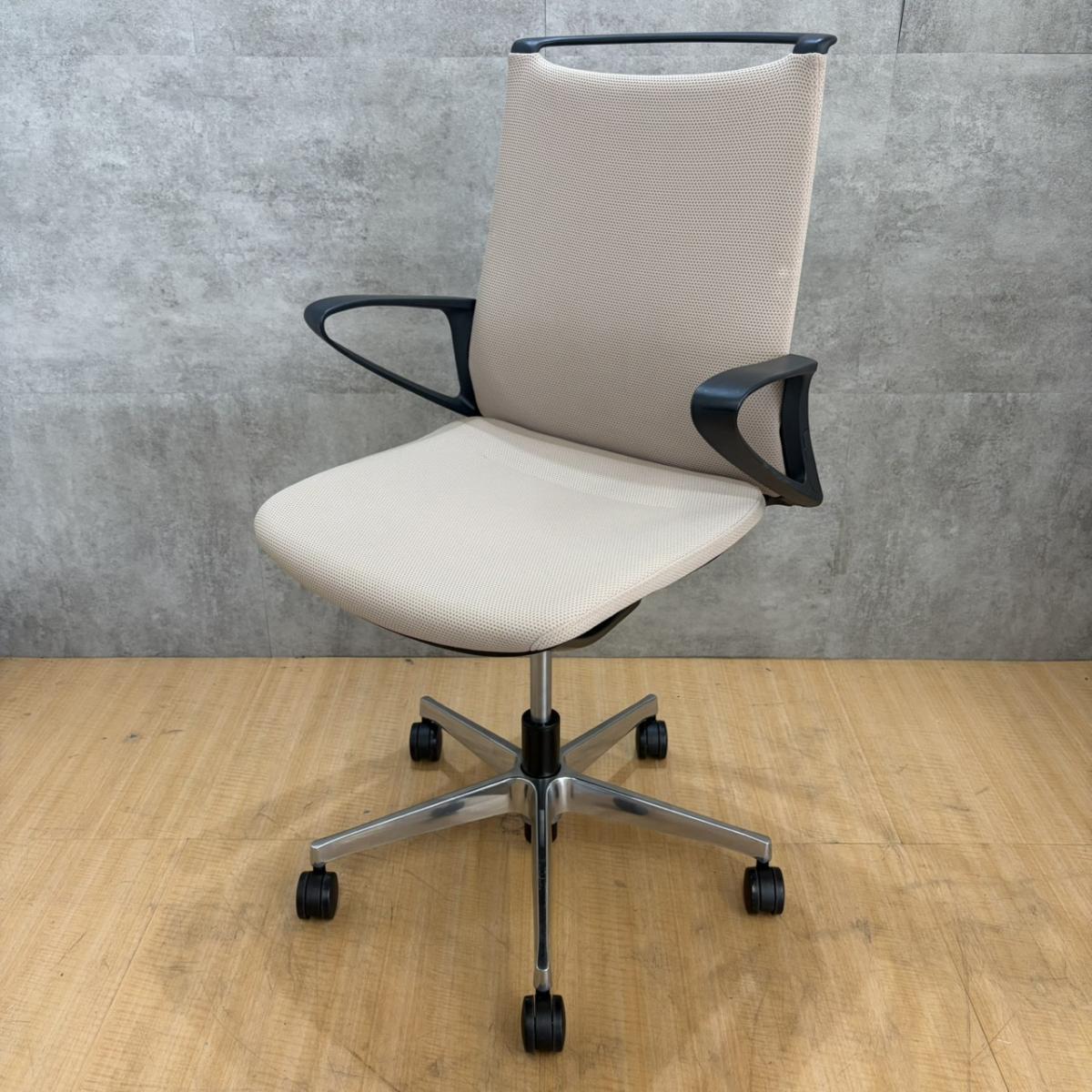 中古】モード CA25BR FSF7 オカムラ/okamura 肘付ミドルバックチェア