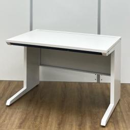 イトーキ製 CZR ホワイト W1000xD700xH720サイズ 引出し付 省スペースに設置可能! コンパクトな幅1000サイズ! 人気のホワイトカラーデスク! 平机!!
