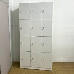 コクヨ　エディア　12人用ロッカー　シリンダー式　ポスト無しのスタンダードタイプ　私物収納にオススメ　【愛知・名古屋・豊田・静岡・浜松】