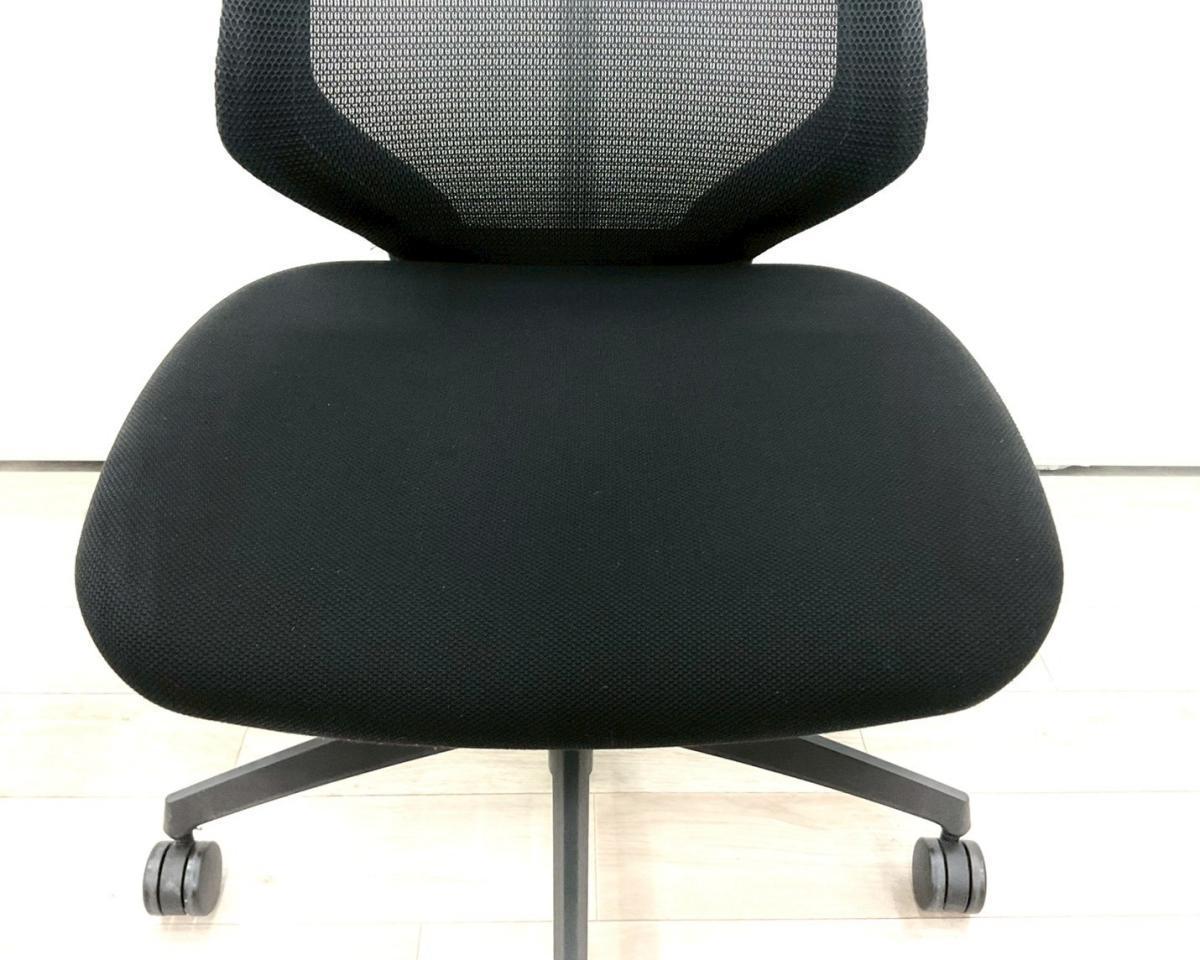 中古】デュオラ メッシュ コクヨ/KOKUYO 肘無ハイバックチェア 612928