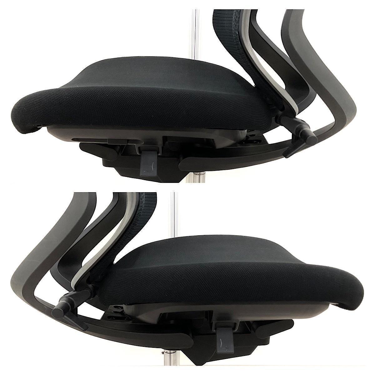 中古】デュオラ メッシュ コクヨ/KOKUYO 肘無ハイバックチェア 612928