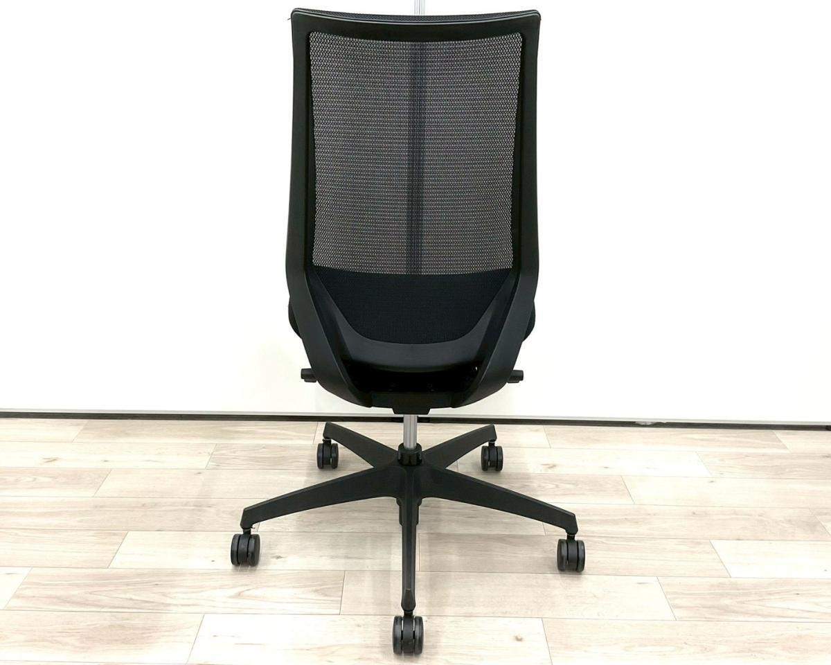 中古】デュオラ メッシュ コクヨ/KOKUYO 肘無ハイバックチェア 612928