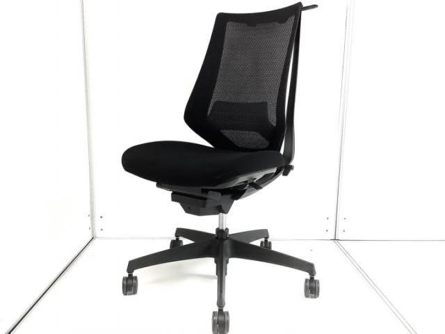 【中古】デュオラ メッシュ  コクヨ（KOKUYO） 肘無ハイバックチェア