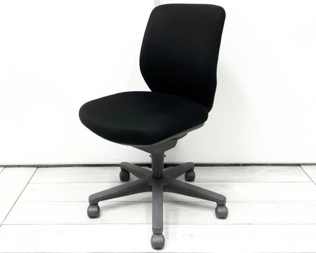 【中古】セディスタチェア CRS-G420F5 コクヨ（KOKUYO） 肘無ローバックチェア