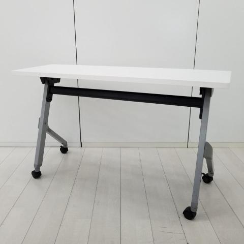 【中古】フラプター 81F1AP-MG99 オカムラ（okamura） スタックテーブル(長机/折りたたみ/会議用)