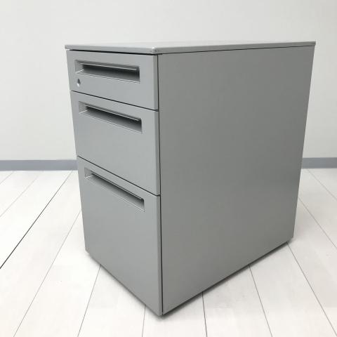 【中古】プロユニット DNC1CE Z637 オカムラ（okamura） ワゴン3段