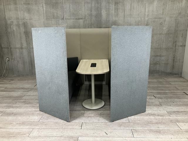 【中古】ドレープ 4W2L5P ZA75 オカムラ（okamura） 集中ワークブース
