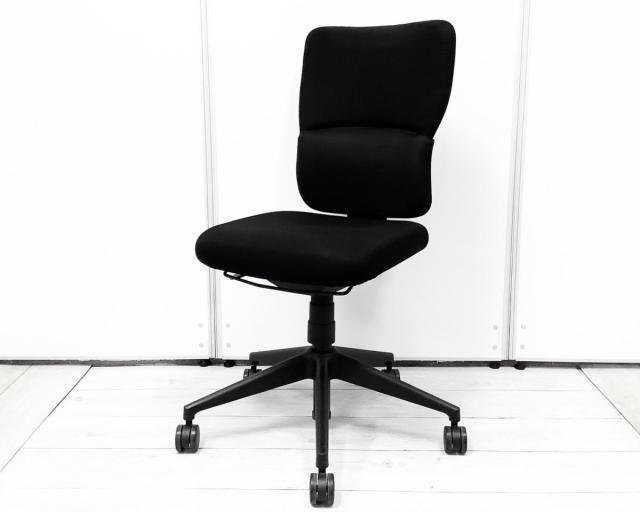 【中古】LetsB　レッツB  Steelcase（スチールケース） 肘無ハイバックチェア