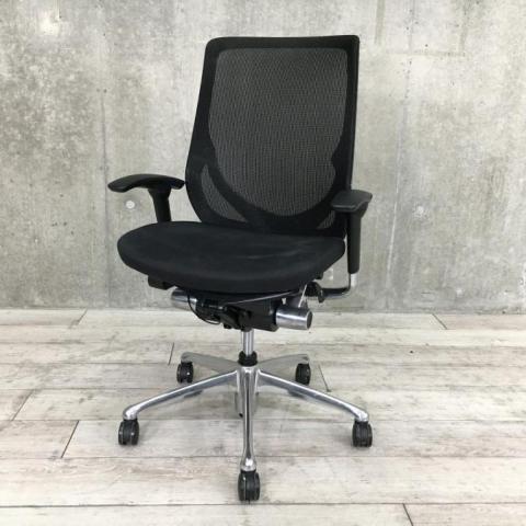 【中古】ゼファー（メッシュ） CY95ZT FHS0 オカムラ（okamura） 肘付ハイバックチェア