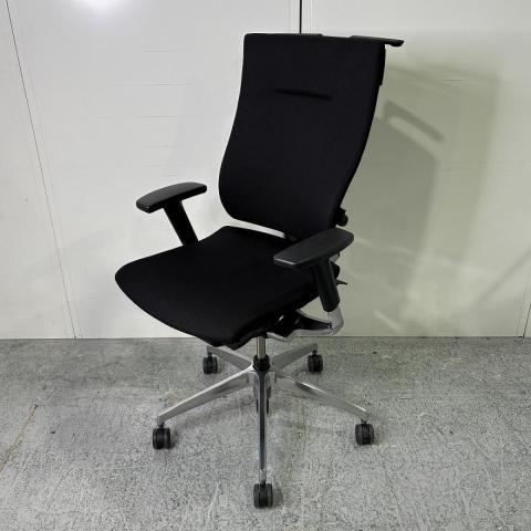 【中古】スピーナチェア KE-717GP-Z9T1 イトーキ（ITOKI） 肘付ハイバックチェア