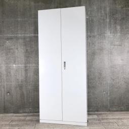 【在庫セール品:2台限定】(T9)■ウチダ(UCHIDA)製 BEストレージシリーズ 両開き書庫 ハイキャビネット H2160㎜ ■シリンダー錠 ■ホワイト【オフィス書類をスッキリ整理!A4ファイル6段収納可能と圧倒的な保管量!】