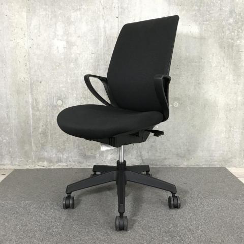 【中古】ピコラ チェア CRS-G532E6GRE6 コクヨ（KOKUYO） 肘付ハイバックチェア