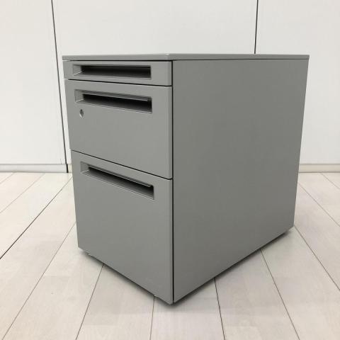 【中古】プロユニット DNC3AA Z637 オカムラ（okamura） ワゴン3段