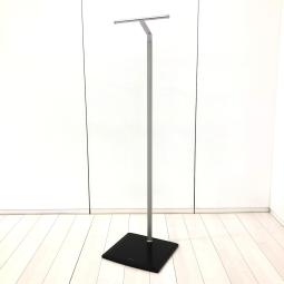 【シンプルなデザインで使いやすい！】■オカムラ製　コートハンガー　スキップシルバー　■来客用・個室用としてオススメ！