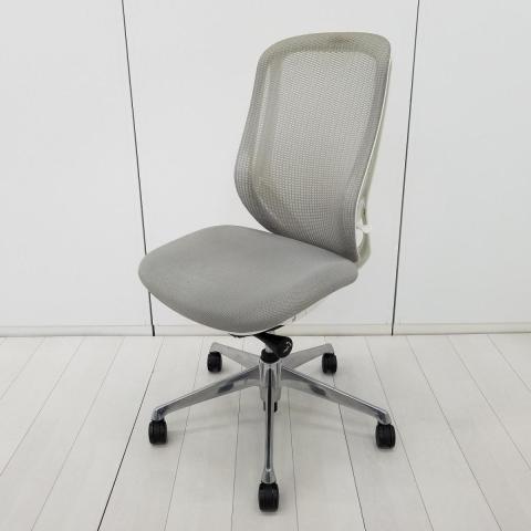 【中古】シルフィー C645BW　FMR3 オカムラ（okamura） 肘無ハイバックチェア
