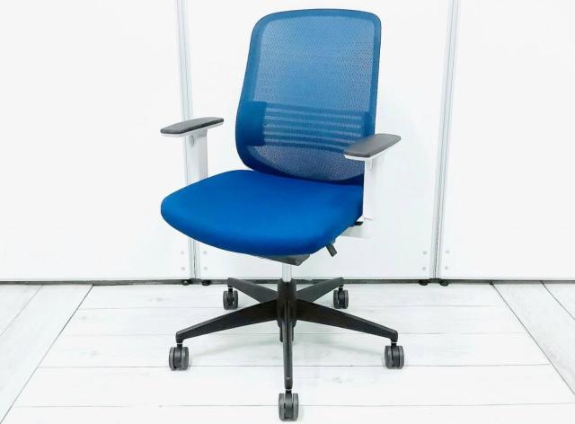 【中古】シロッコ CR-G2633E1 G4T6 コクヨ（KOKUYO） 肘付ハイバックチェア