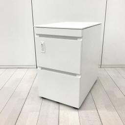 【在庫入替セール品】■コクヨ(KOKUYO)製　GXシリーズ　３段ワゴン　フリアド用ワゴン　H650mm　■ホワイト　■ダイヤル錠(縦型)