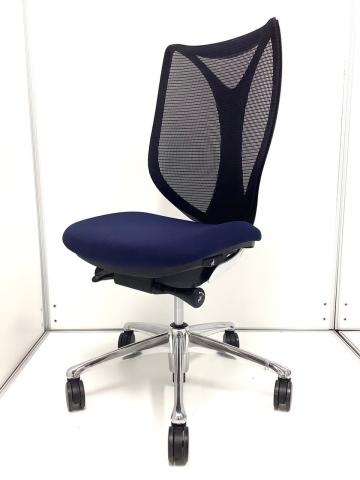 【中古】サブリナ C833BR-FSY3 オカムラ（okamura） 肘無ハイバックチェア
