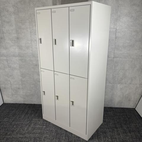 【中古】FZタイプ 4546FZ Z13 オカムラ（okamura） 6人用更衣ロッカー