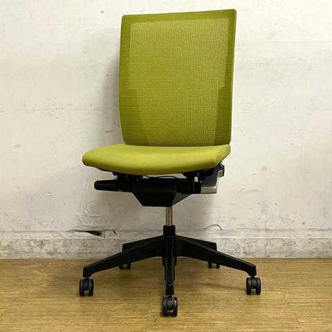【中古】ヴェントチェア KE-830JB-T1L6 イトーキ（ITOKI） 肘無ハイバックチェア